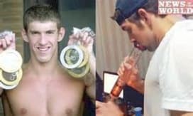 michael phelps merokok ganja