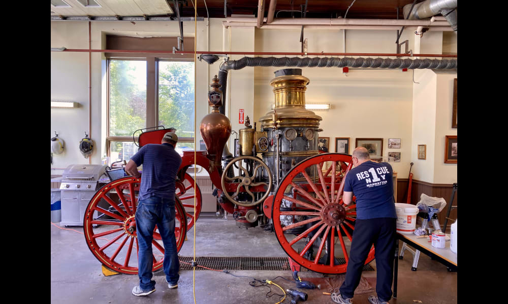 1877 Amoskeag Steamer "Lulan"