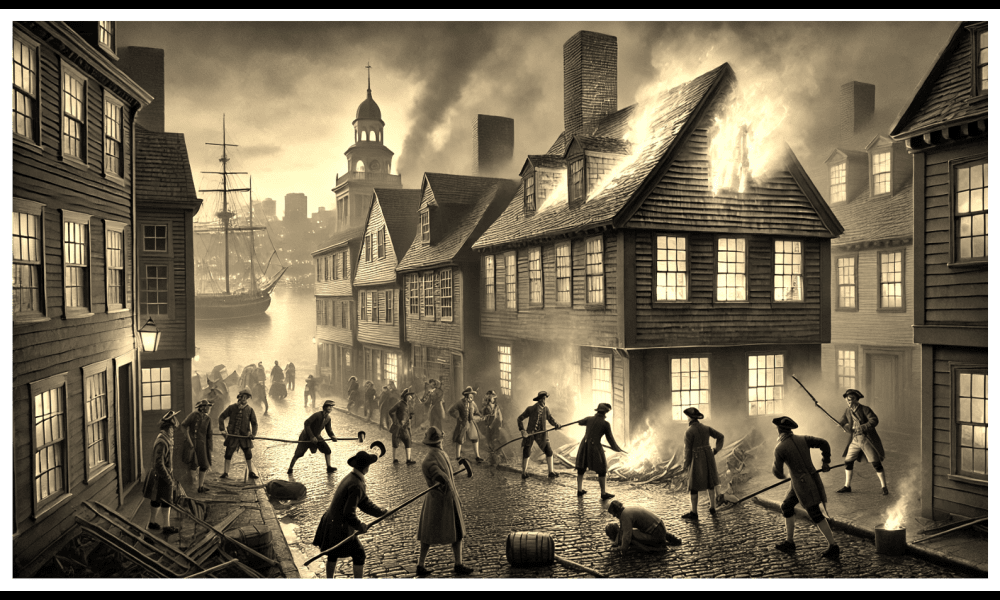 Pulling Down of a House to Stop the January 1, 1857 Conflagration and Ramifications