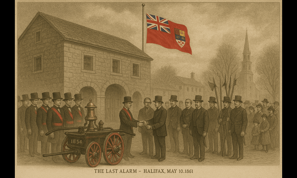 Resignation of the Union Engine Company and Axe Fire Company