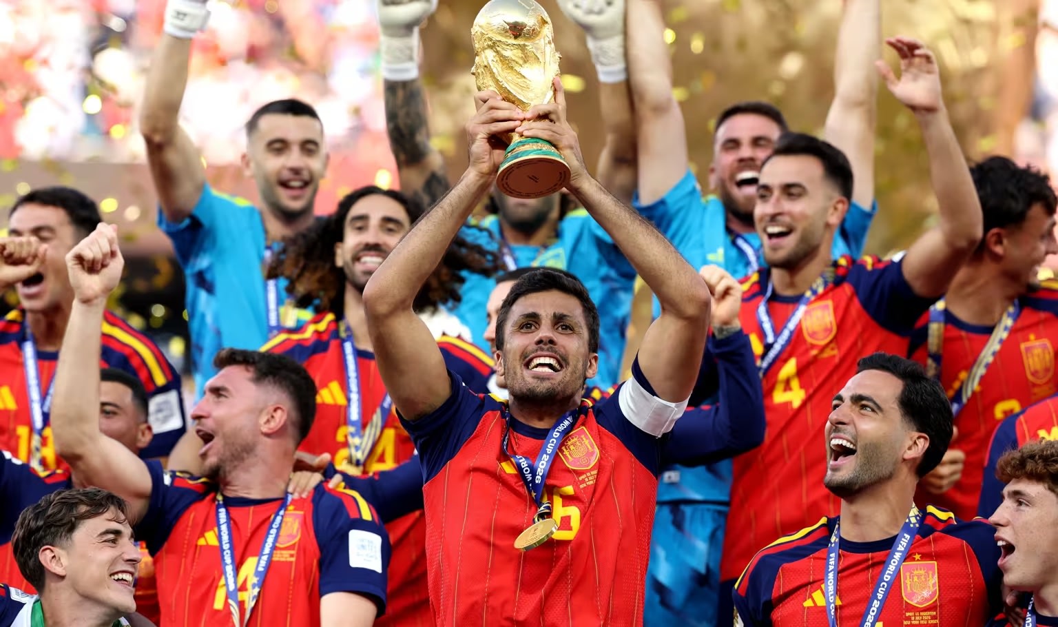 Spain. Relentless. Ruthless. Rightful Champions of the World