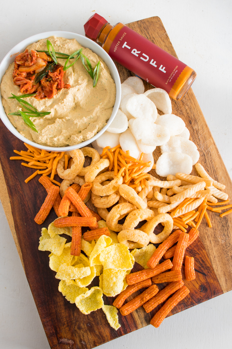 Spicy Kimchi Dip and Chips | TRUFF