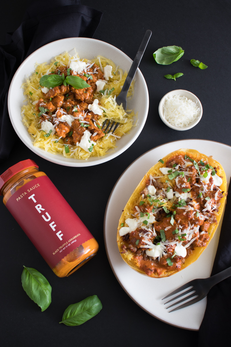 Sausage & Spaghetti Squash Arrabbiata | TRUFF Pasta Sauce Recipe