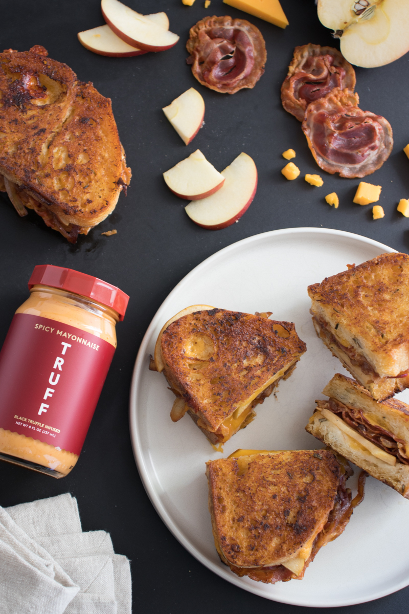 French Onion Grilled Cheese With Pancetta and Apples | TRUFF