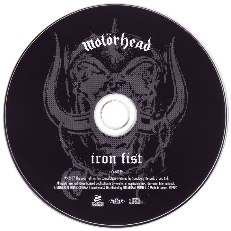 Sanctuary Motorhead: Iron Fist LP