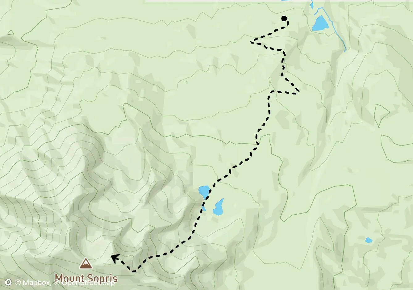 Mount Sopris map