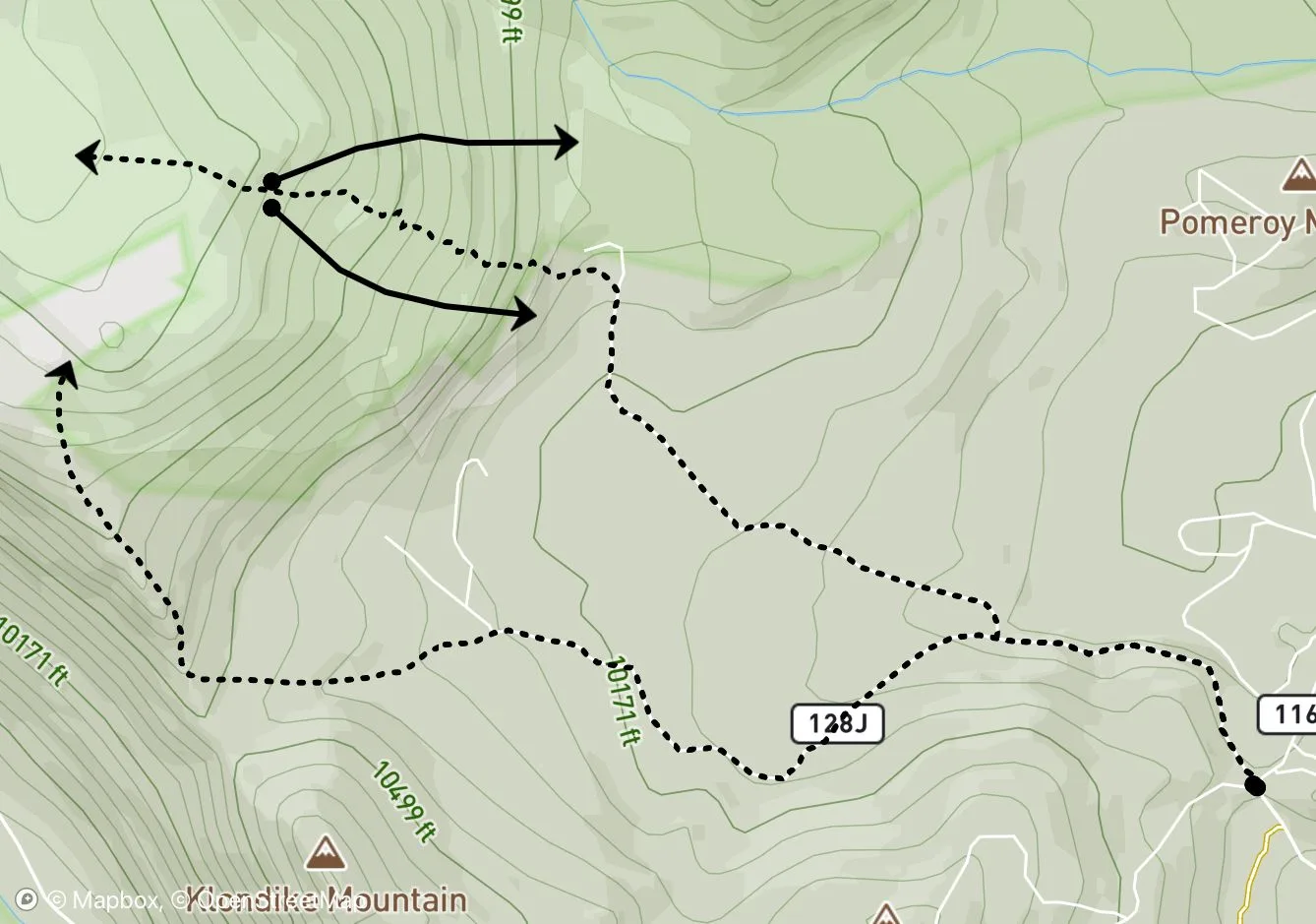 Bald Mountain map