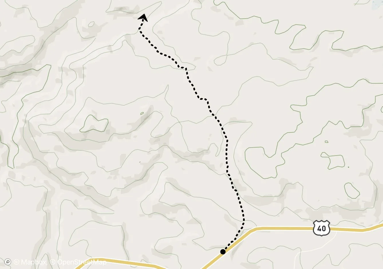 2A Hogan Park Trail map