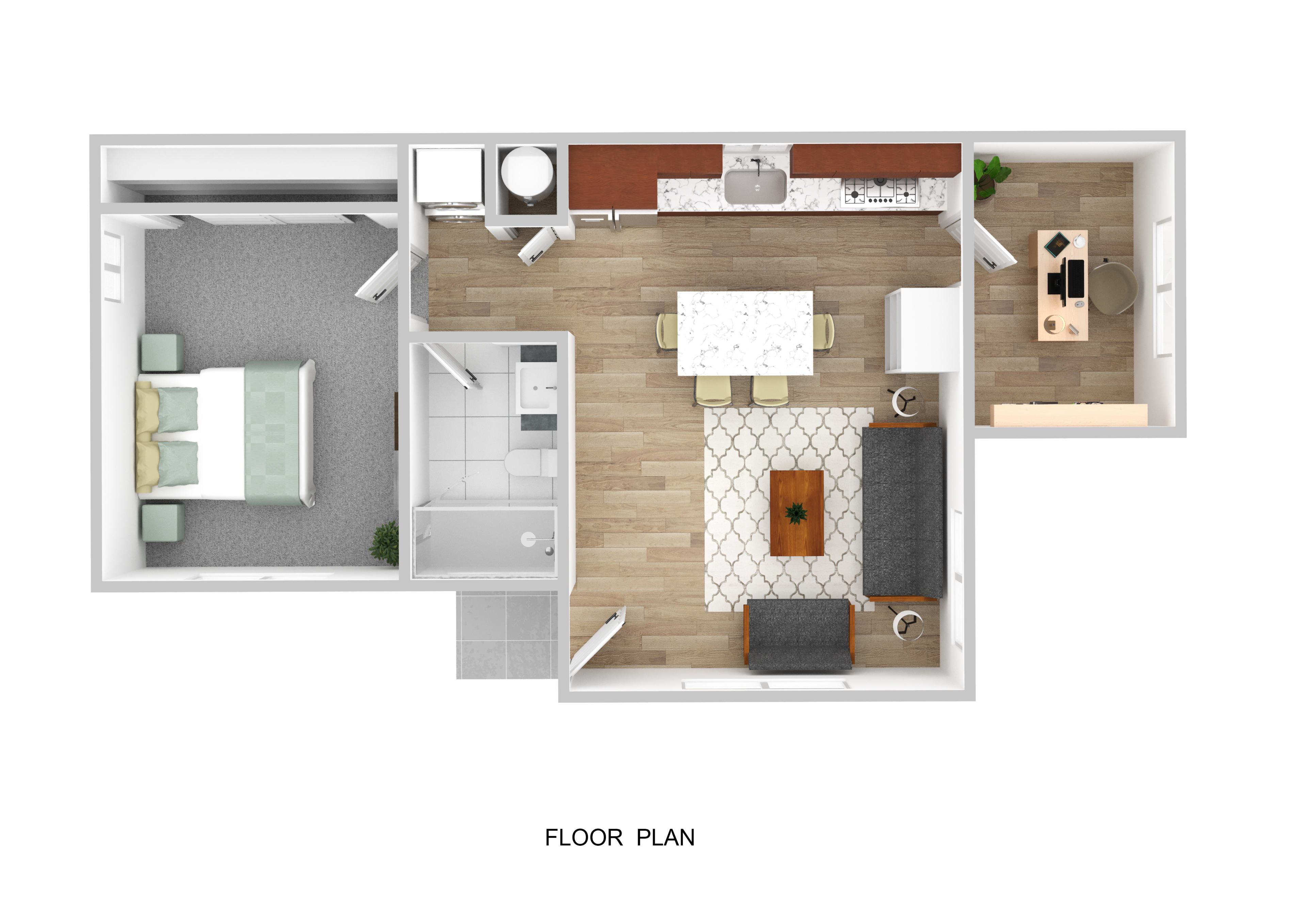 Custom floor plan for the Jadeite estate