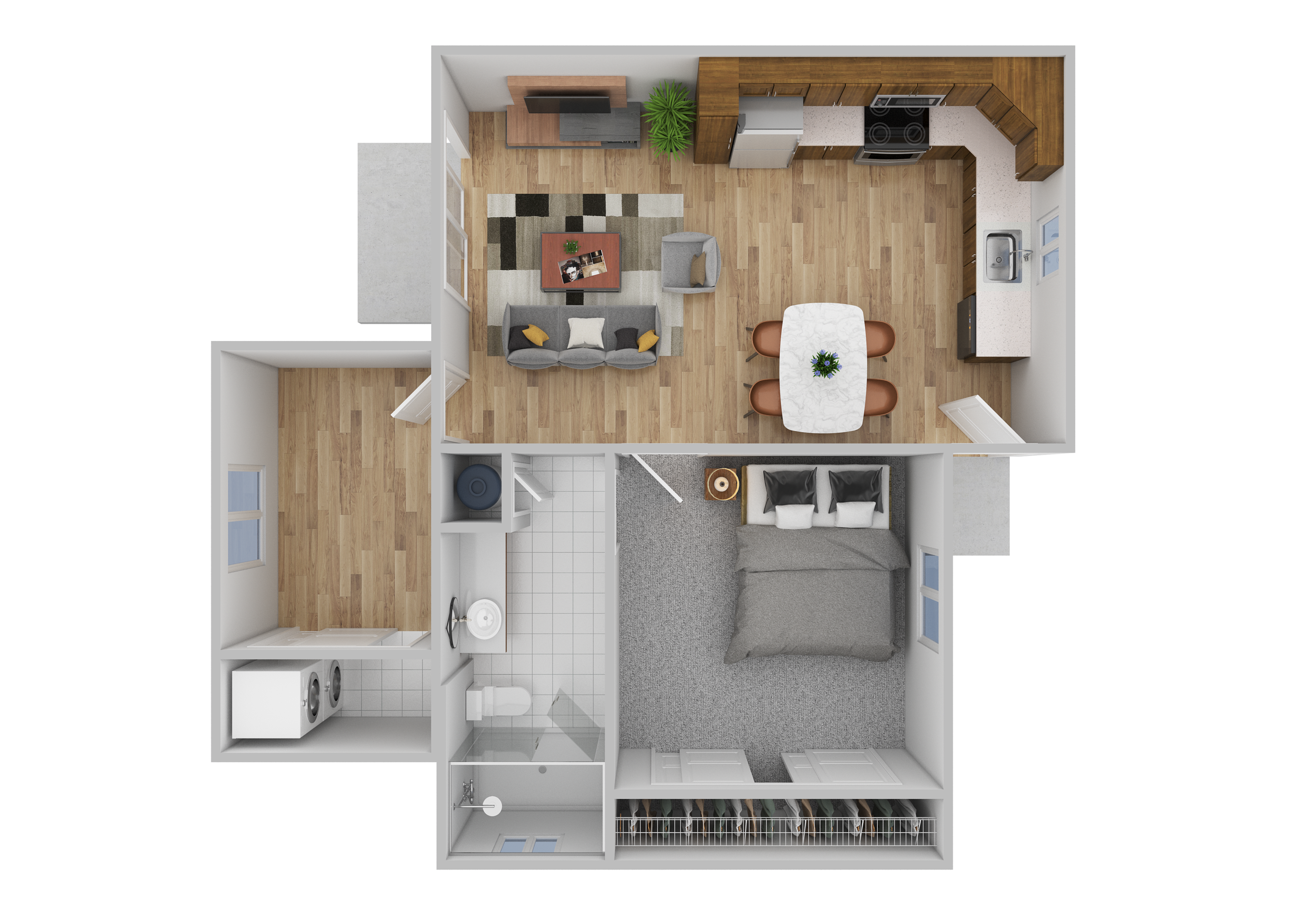 Custom floor plan for the Somerset estate