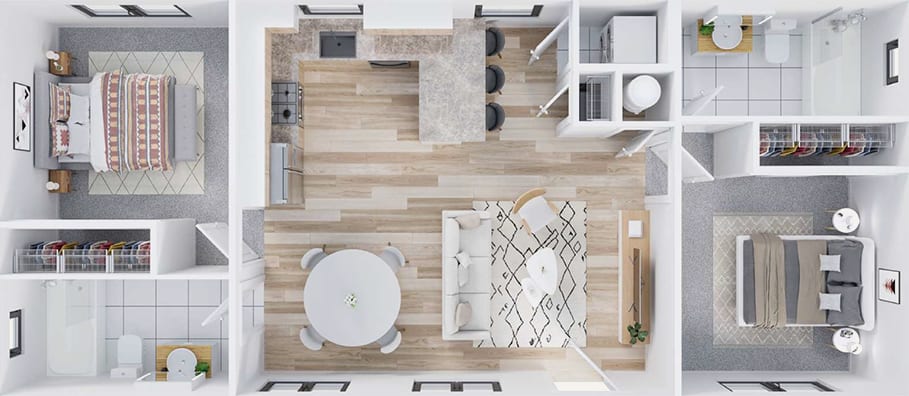 Estate 750+ floor plan