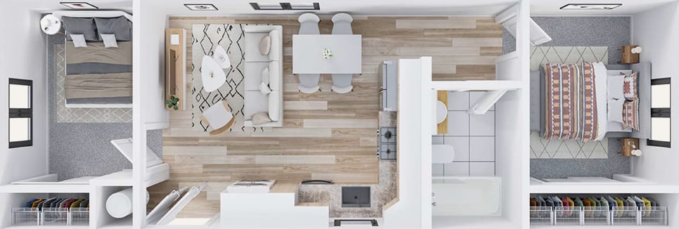 Estate 500 floor plan