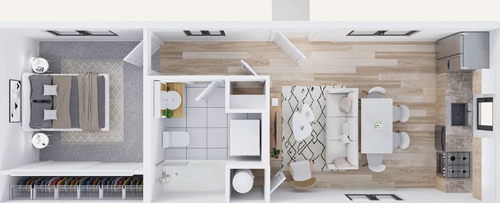 Estate 450 floor plan