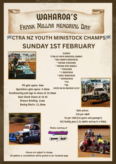 Frank Millar Memorial Day