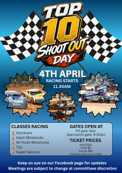 Top 10 Shoot Out Day