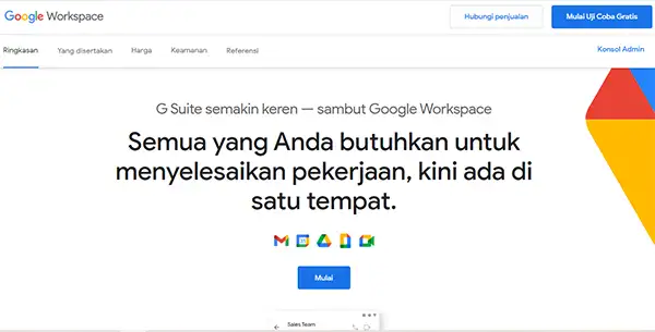 rekomendasi email hosting oleh google