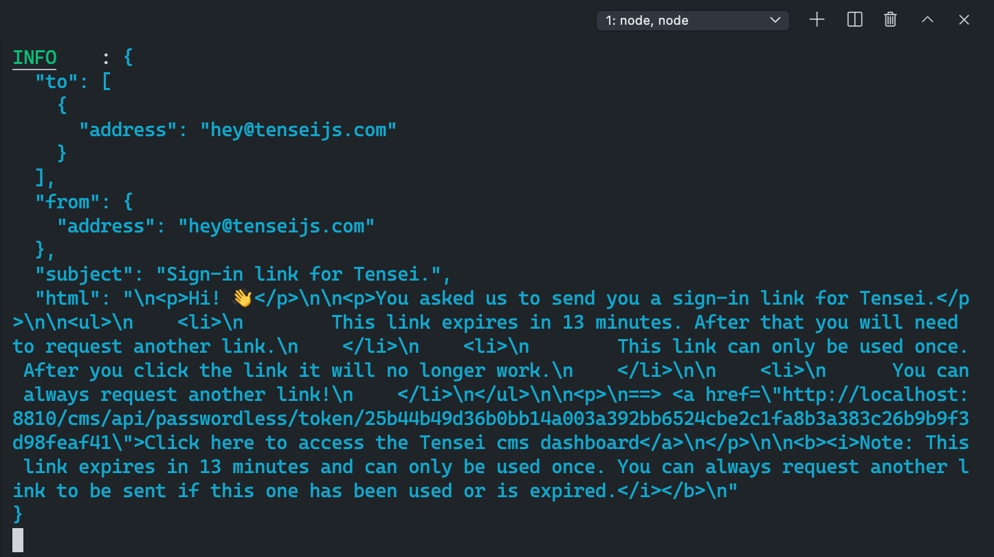 email html in terminal