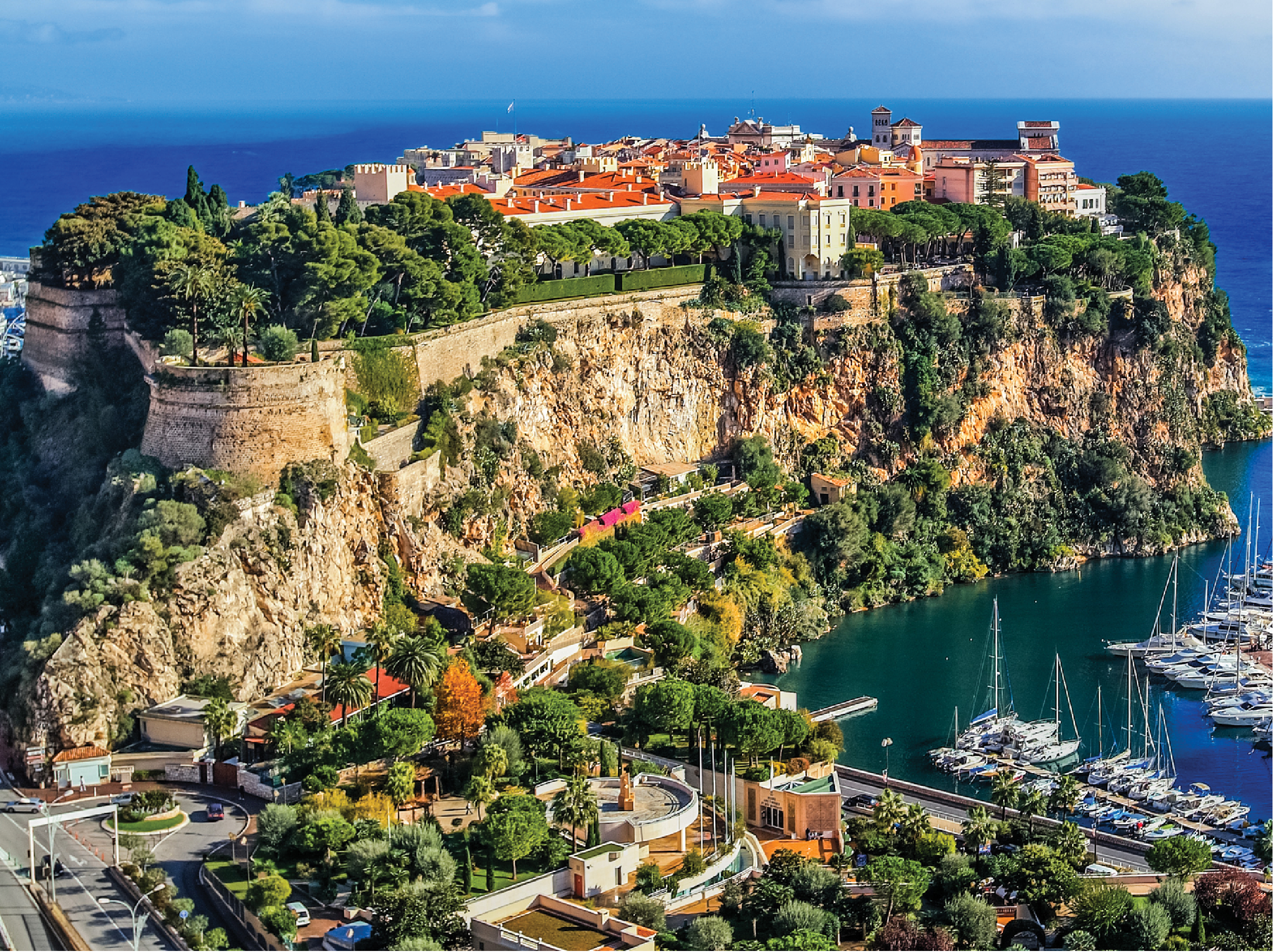 Monaco Port & Sea View