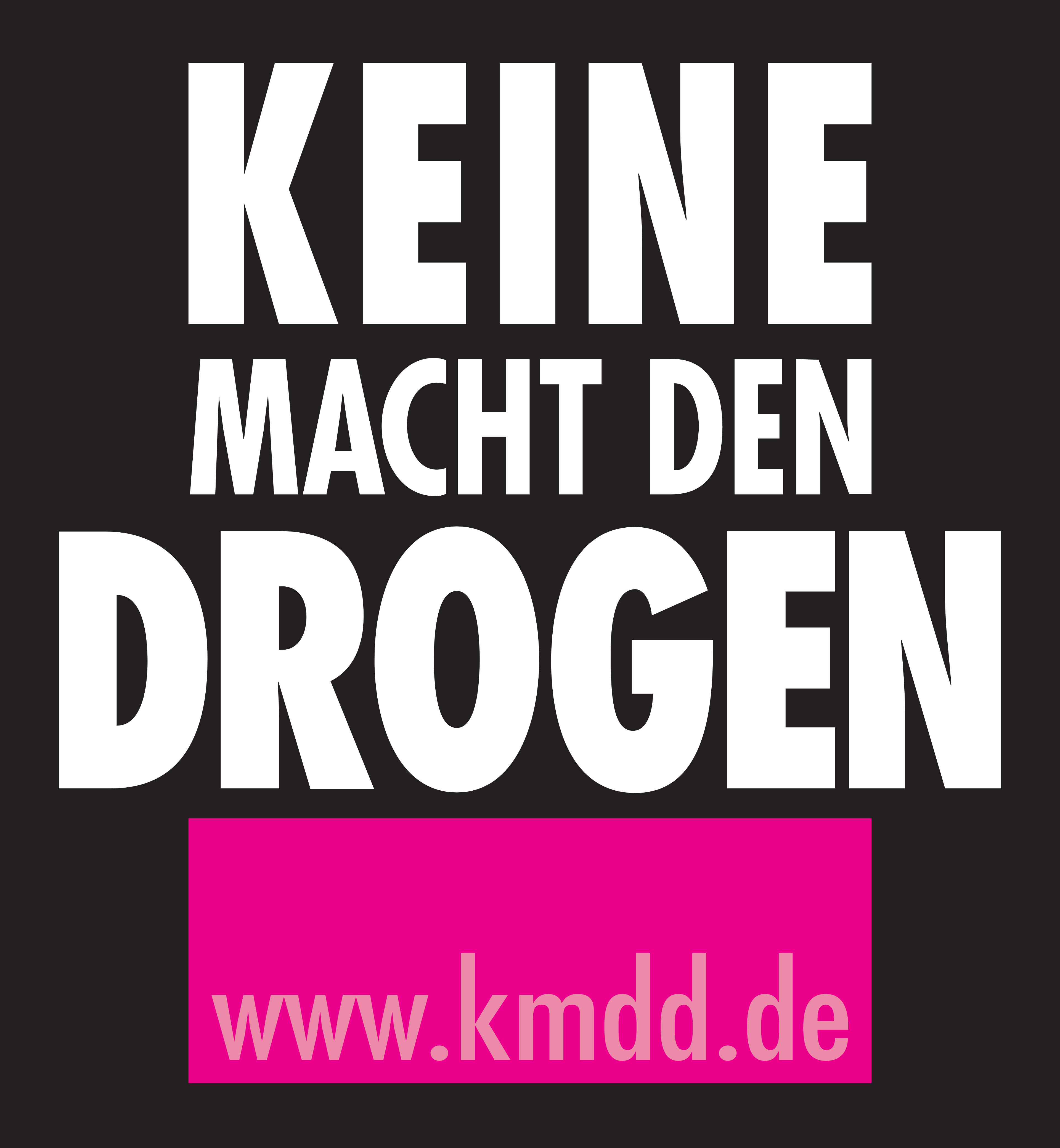 KEINE MACHT DEN DROGEN e. V. logo