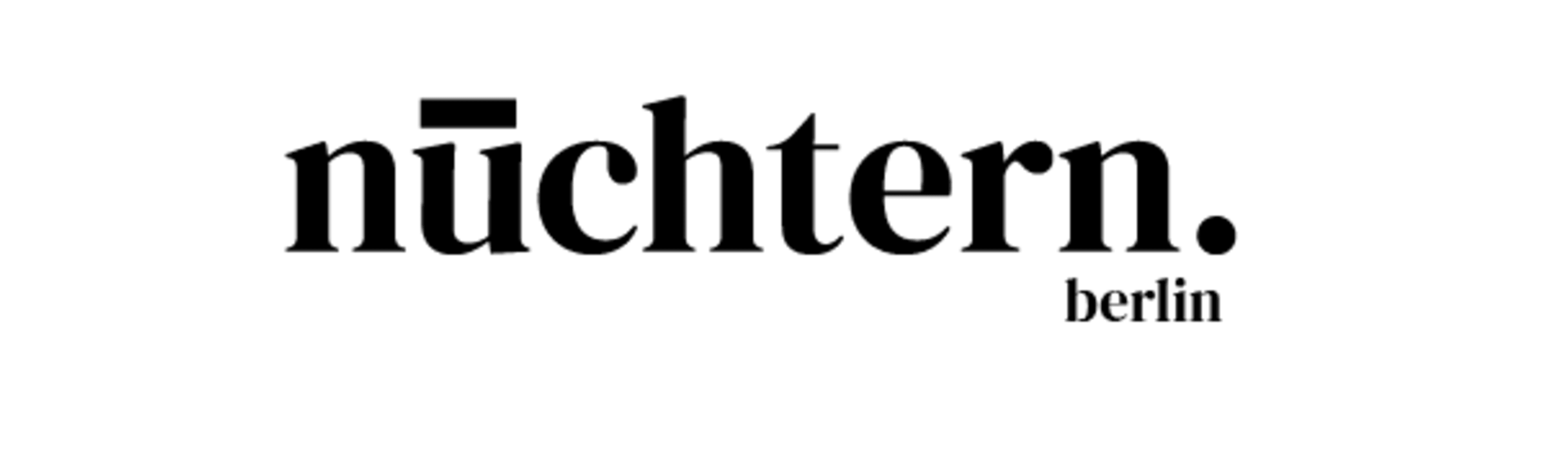 nüchtern.berlin logo