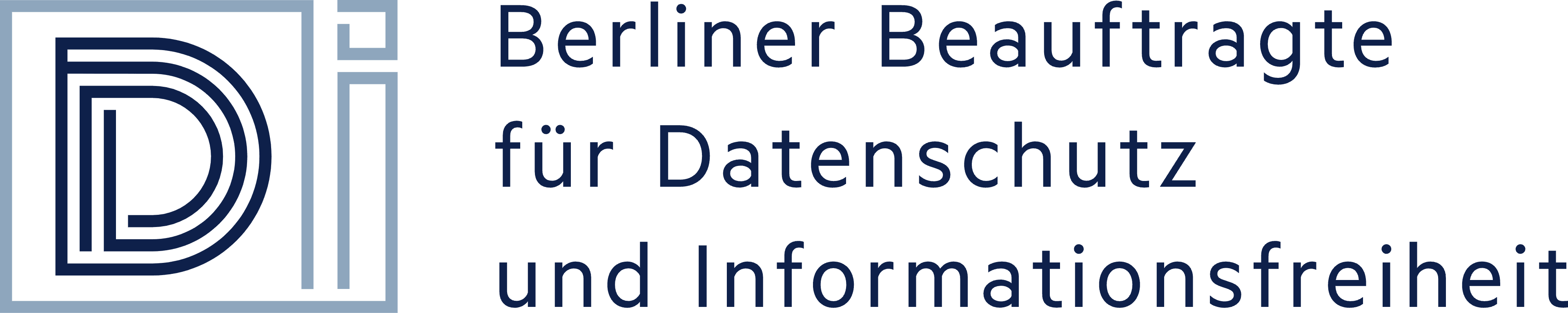Berliner Beauftragte für Datenschutz und Informationsfreiheit logo