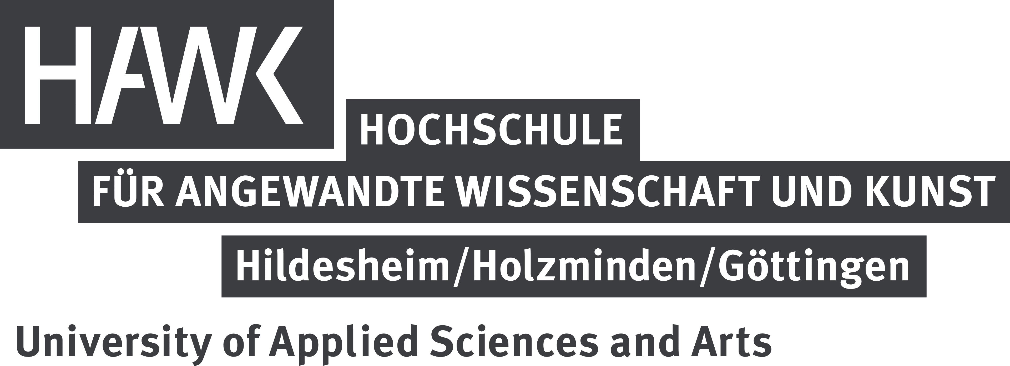 HAWK Hochschule für angewandte Wissenschaft und Kunst HildesheimHolzmindenGöttingen logo