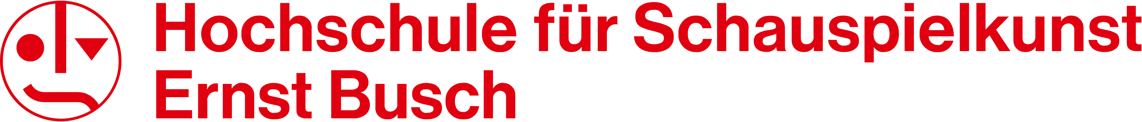 Hochschule für Schauspielkunst Ernst Busch logo