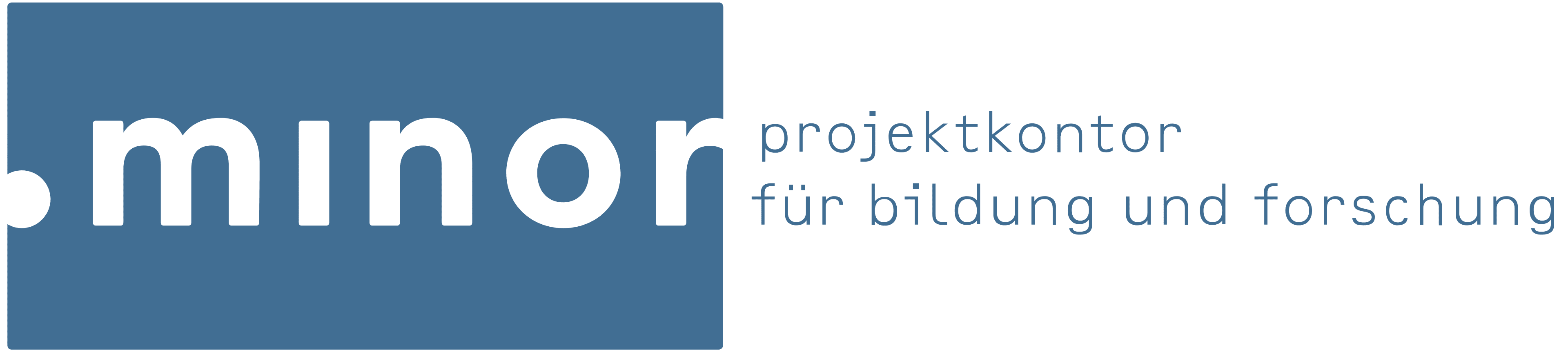 Minor - Projektkontor logo