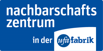 Nachbarschaftszentrum in der ufafabrik logo