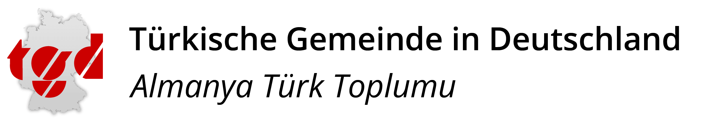 Türkische Gemeinde in Dreutschland logo