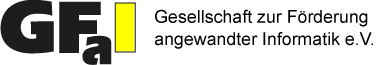 Gesellschaft zur Förderung angewandter Informatik logo