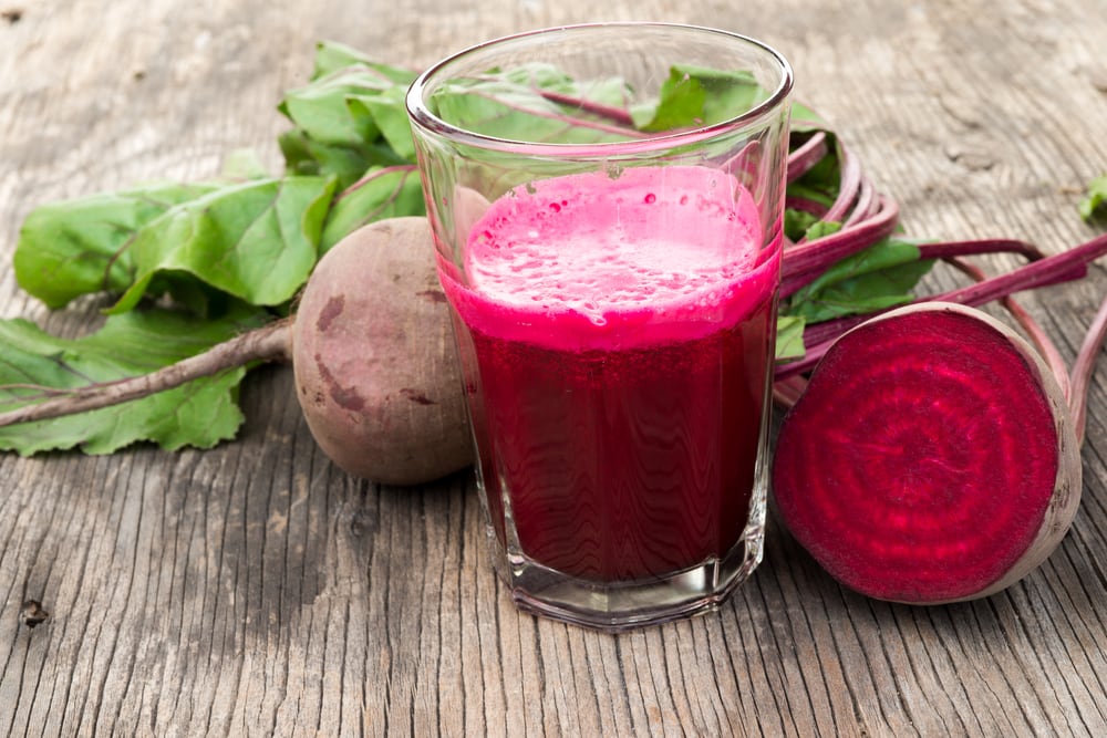 Suco de Beterraba para Pressão Alta