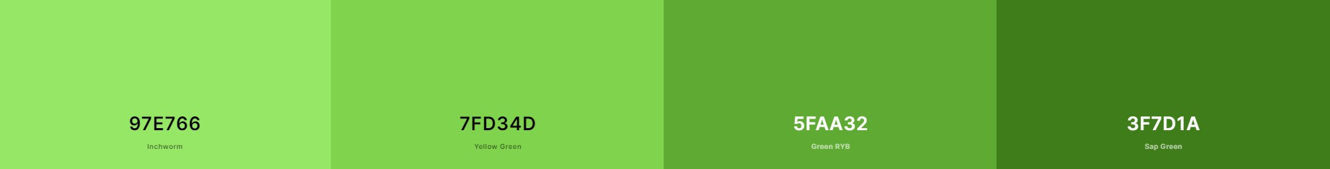 Secondary Colour Scheme