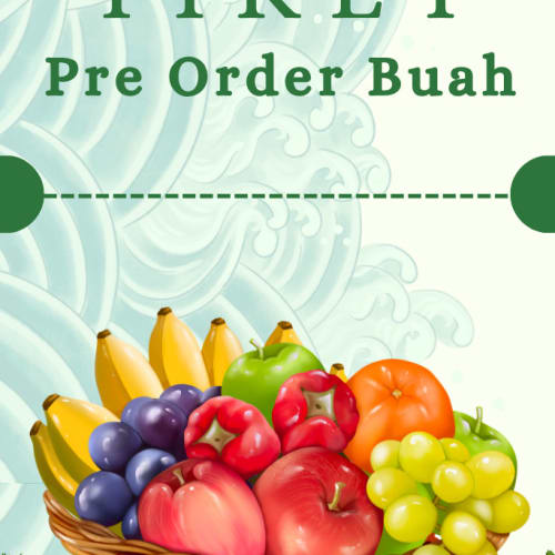 TIKET PRE ORDER BUAH