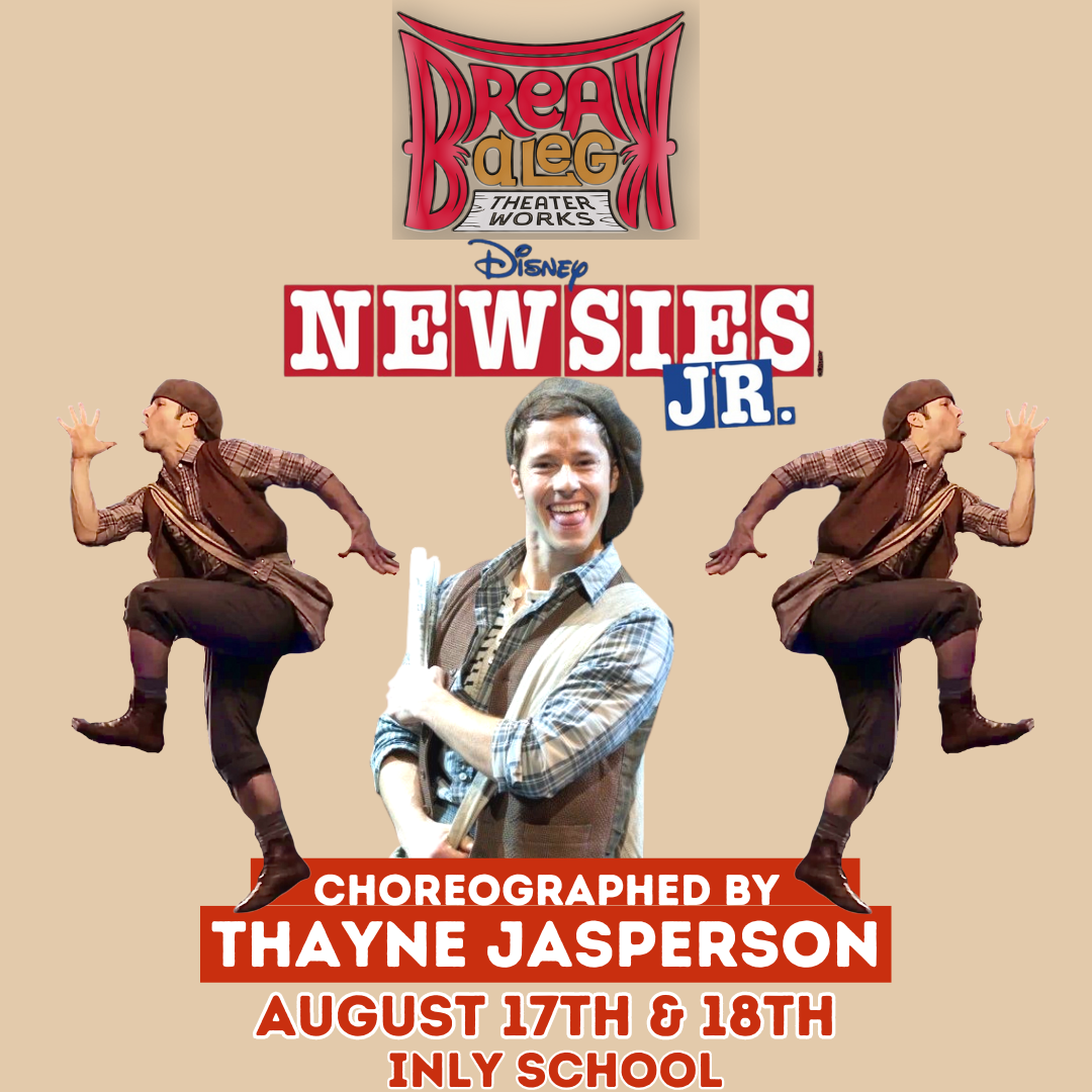 "Disney's Newsies Jr." Auditions Sign-Up