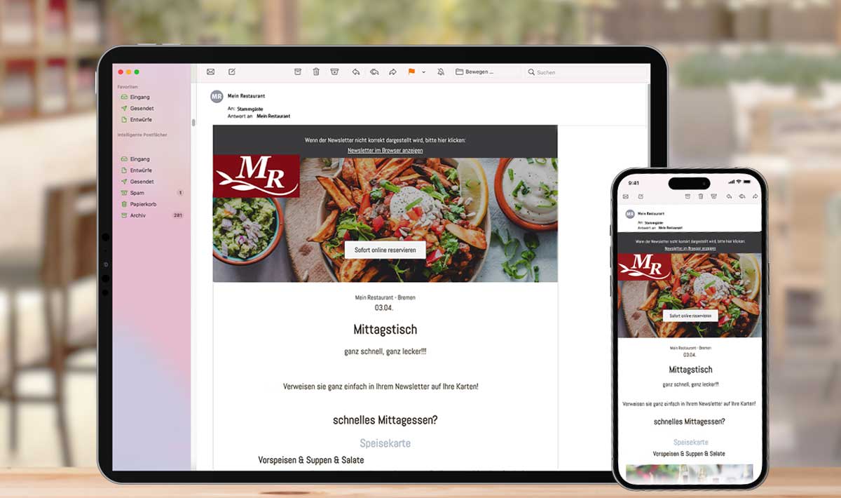 gastronovi Kassensystem Webseite