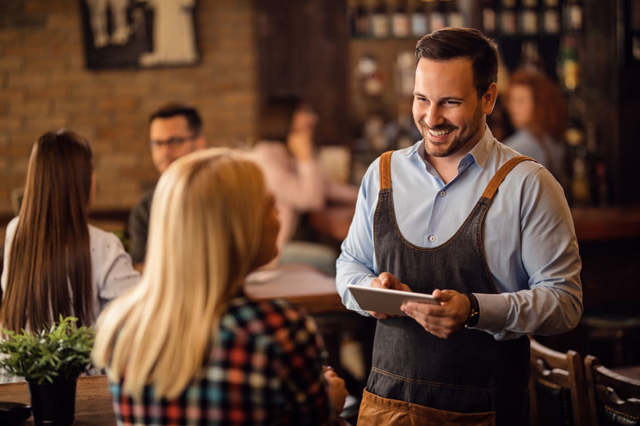 Restaurant mit Gastronovi als Kasse