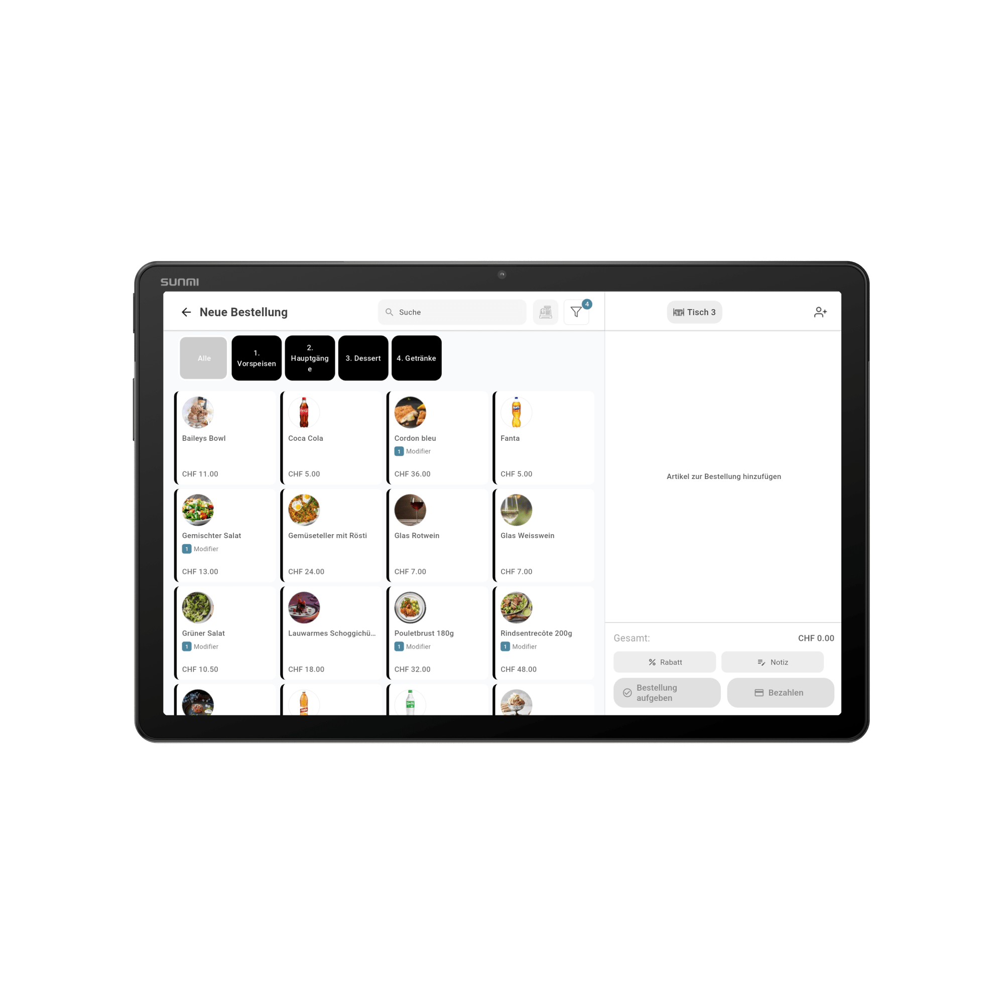 SUNMI CPad  Leistungsstarkes Android-Tablet 