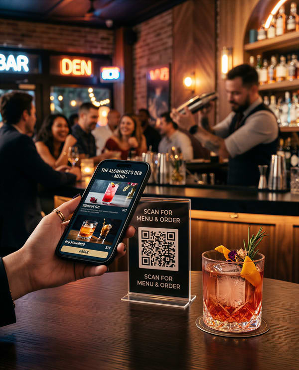 QR Bestellsystem direkt in Kasse