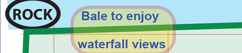 Link 04 to see some nice Bales or Gazebos suitable to enjoy the waterfall view upriver.