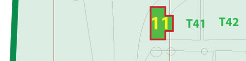 Link 20 shows the third lowest terrace about midway.