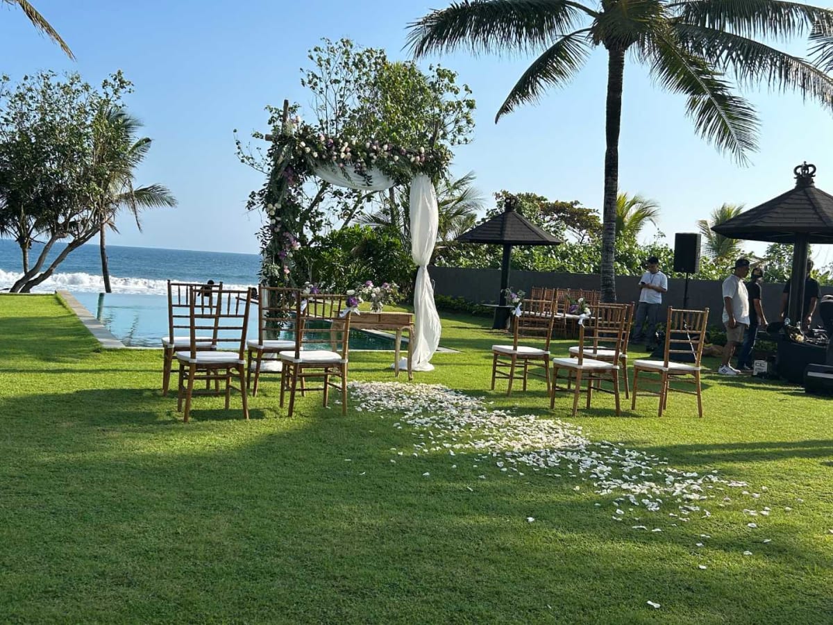 Black Beach Villa, Tabanan — Bali wedding venue photograph 2