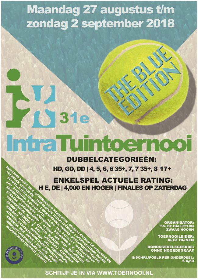 IntraTuintoernooi 2018 IntraTuintoernooi 2018