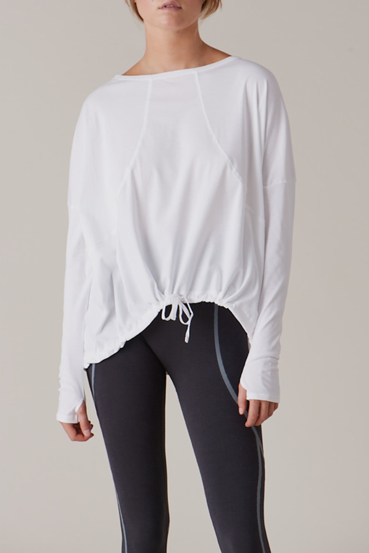 monica cinched pullover