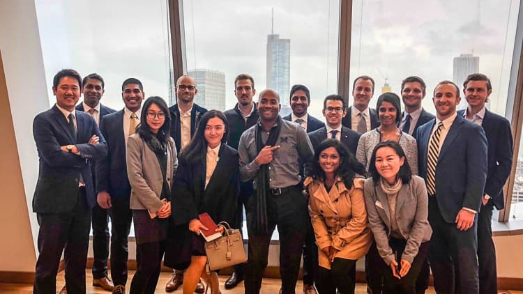 <p>Business Development hosts a number of campus events bringing future talent into our offices to learn firsthand about the industry.</p>