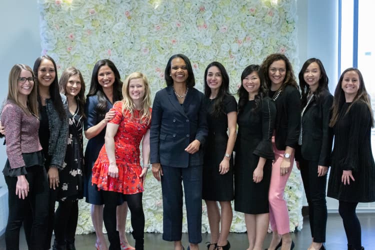 <p>Our Client Relationship Group recently hosted Secretary Condoleezza Rice and Deborah Rosado Shaw as part of our Women's Leadership Development series and welcomed clients to join. </p>