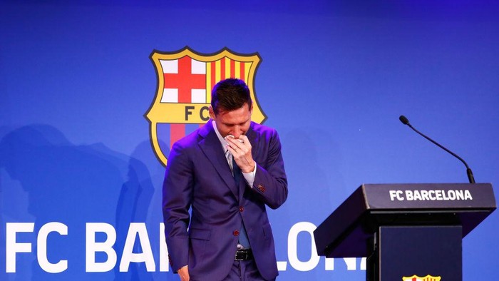 Info Main Bola Kepergian Messi Jadi 'Dosa' Terbesar Laporta di Barcelona