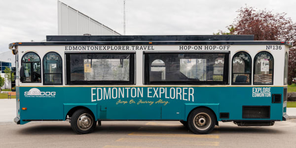 24-Hour Edmonton Explorer Hop-on, Hop-off Ticket