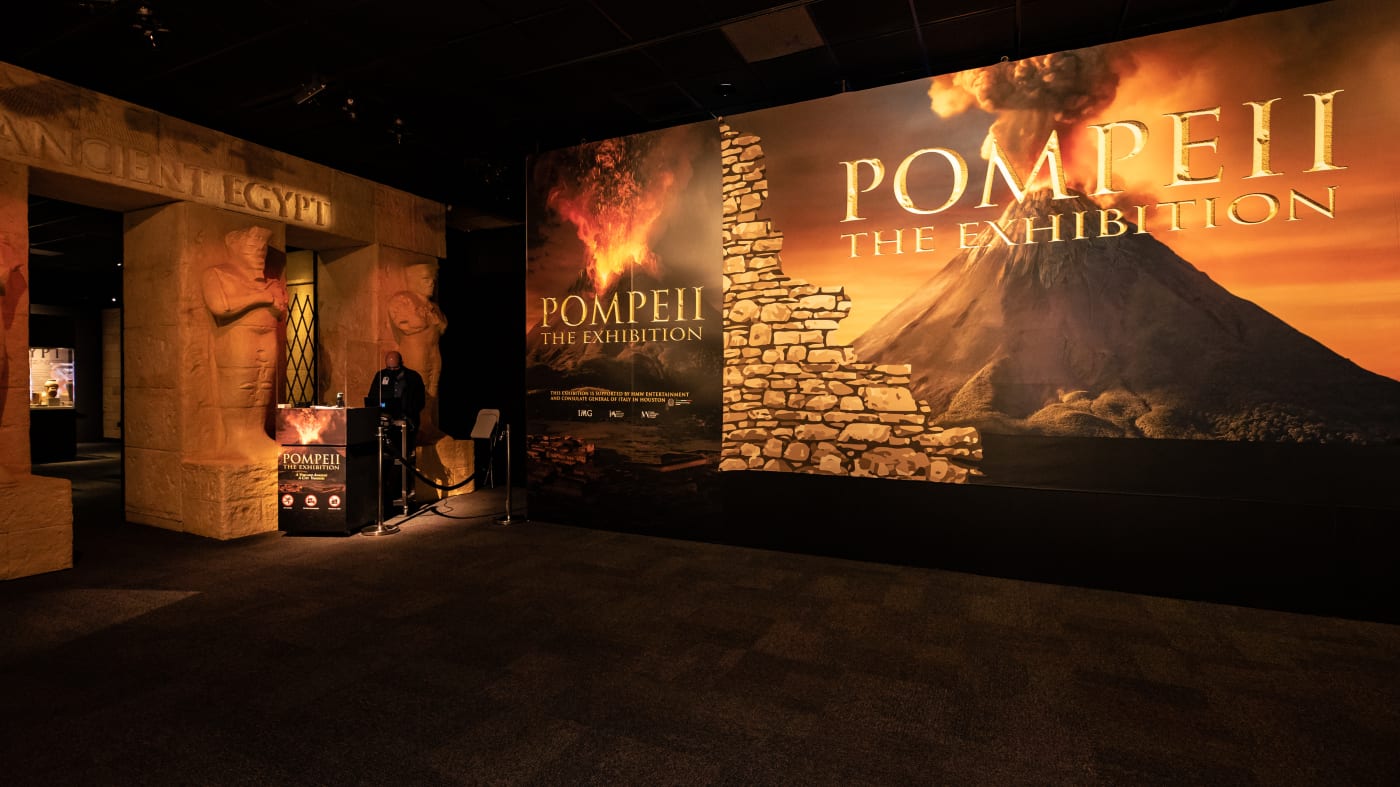 Pompeii The Exhibition Houston Marketplace