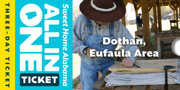 3 Day - Dothan-Eufaula Area Multi-Attraction Pass Image
